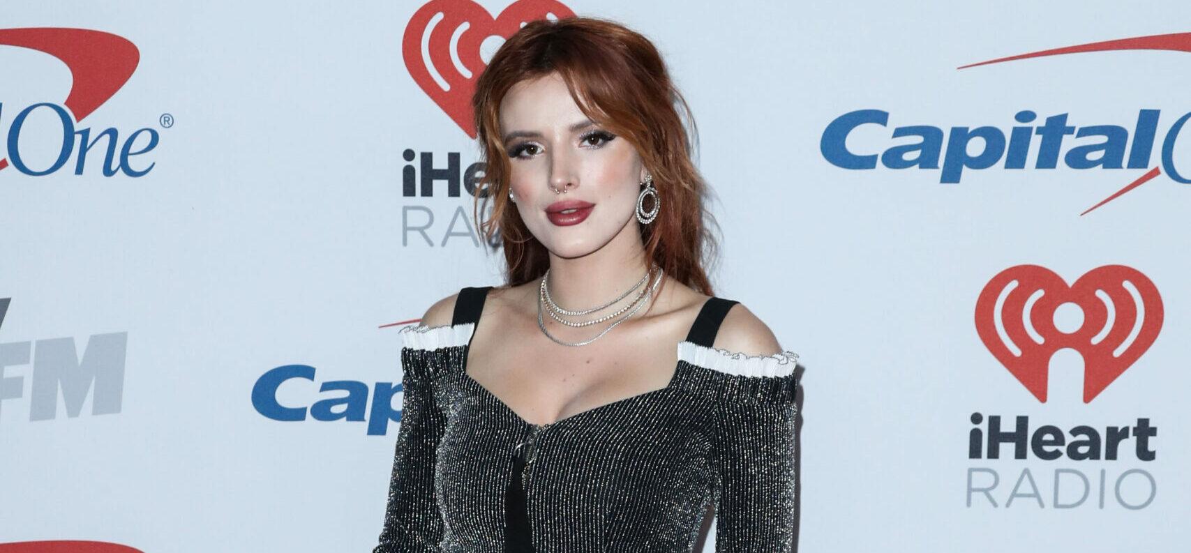 Actress Bella Thorne Shows Major Cleavage In ‘Italian Fashion’