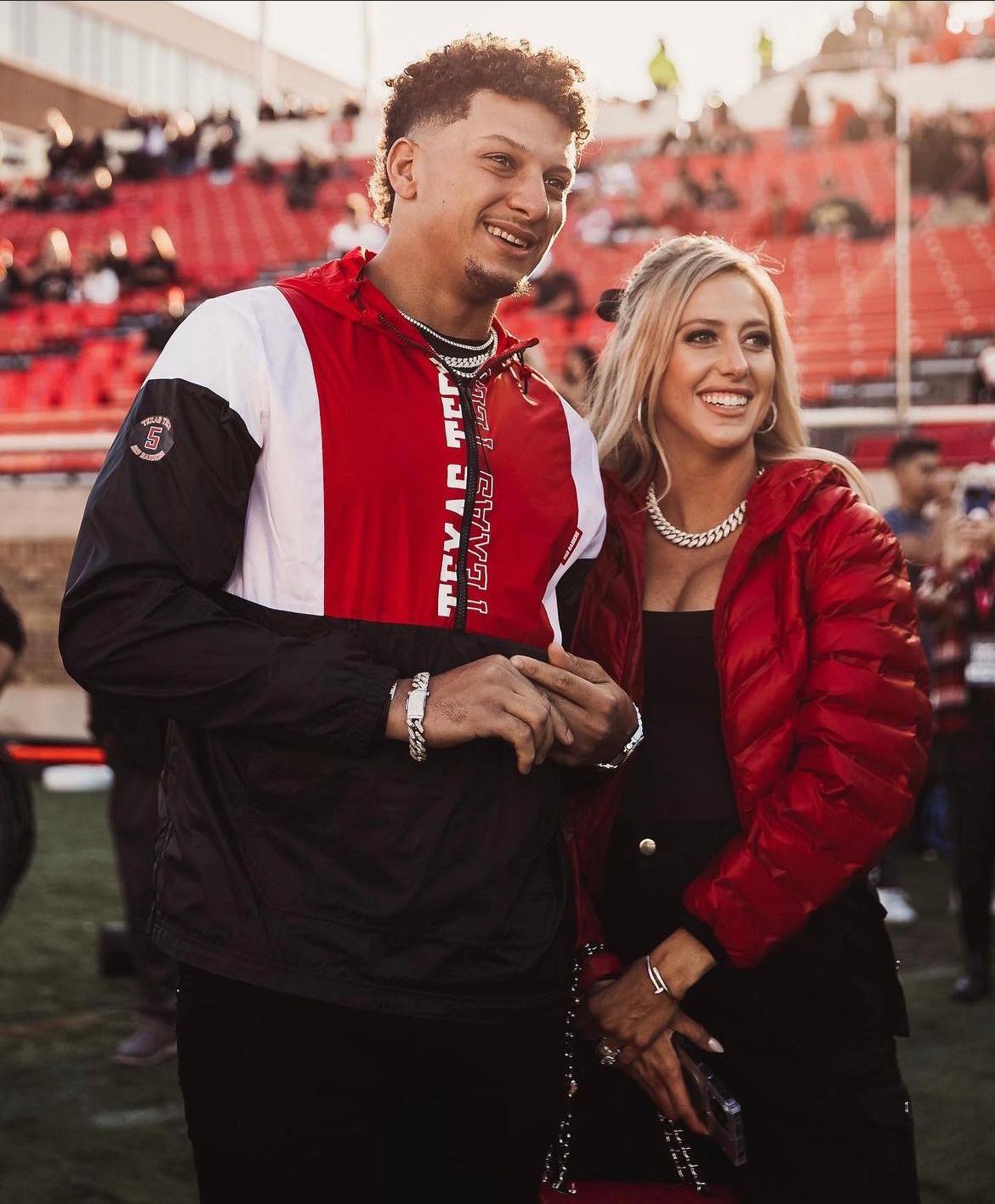 Brittany Mahomes' post on her Instagram page