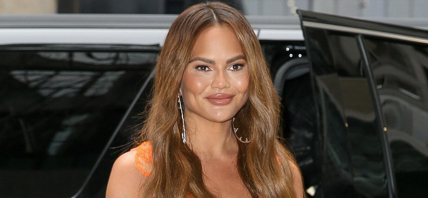 Chrissy Teigen Gives Fans A Candid Glimpse Of Life With Newborn