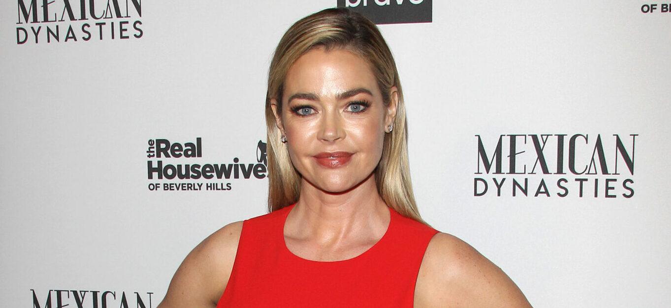 Denise Richards Teases Christmas OnlyFans Sale In Lacy Lingerie