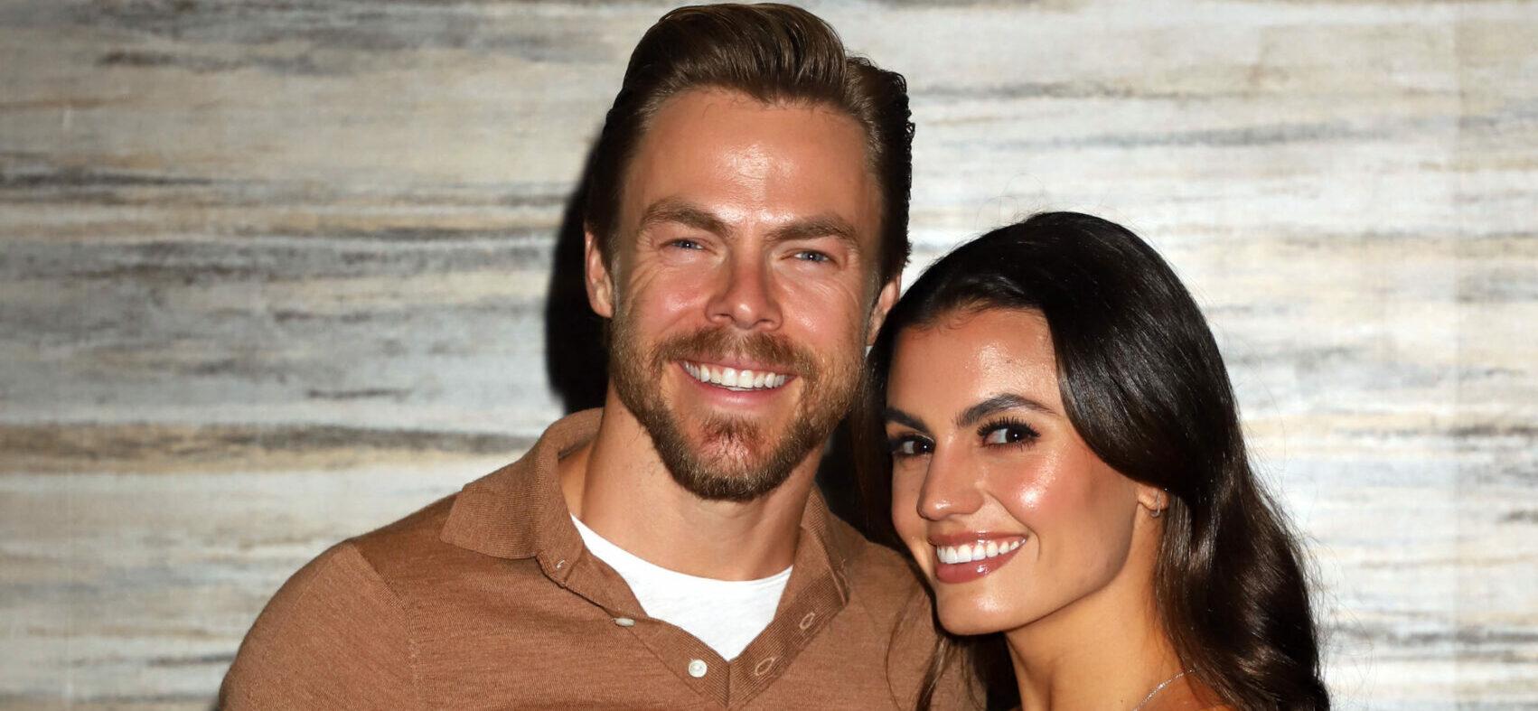 Derek Hough Is ‘In Awe’ Of Wife’s Strength Following Skull Surgery