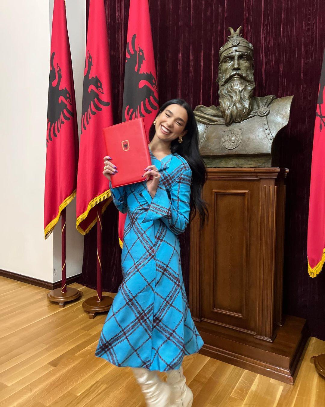Dua Lipa gets Albanian citizenship
