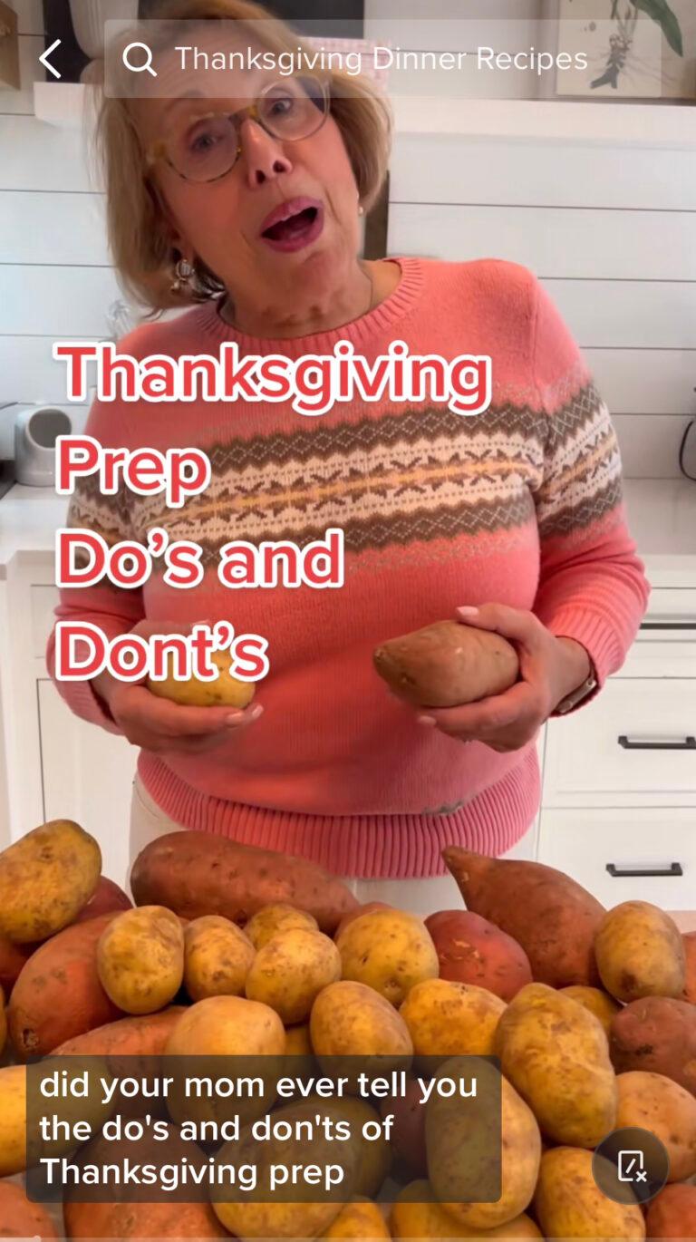 TikTok Star Barbara 'Babs' Costello Shares Thanksgiving Tips