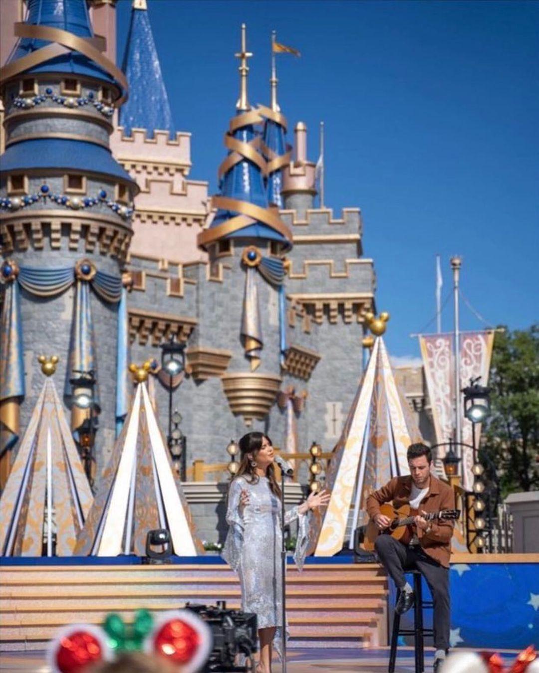 Maren Morris Visits Disney World