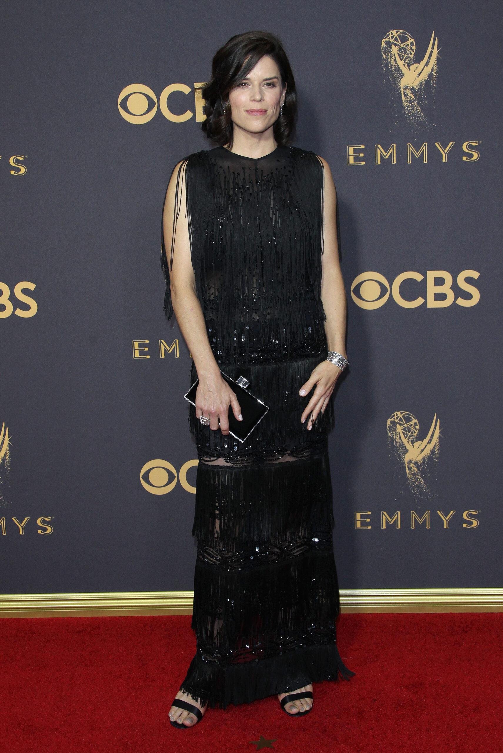 Neve Campbell at 69th Annual Emmy Awards - Arrivals