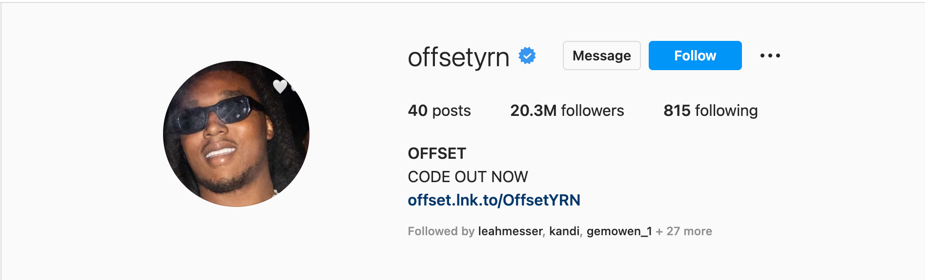 Offset Finally Reacts To Takeoff's Murder Amid Backlash From Twitter