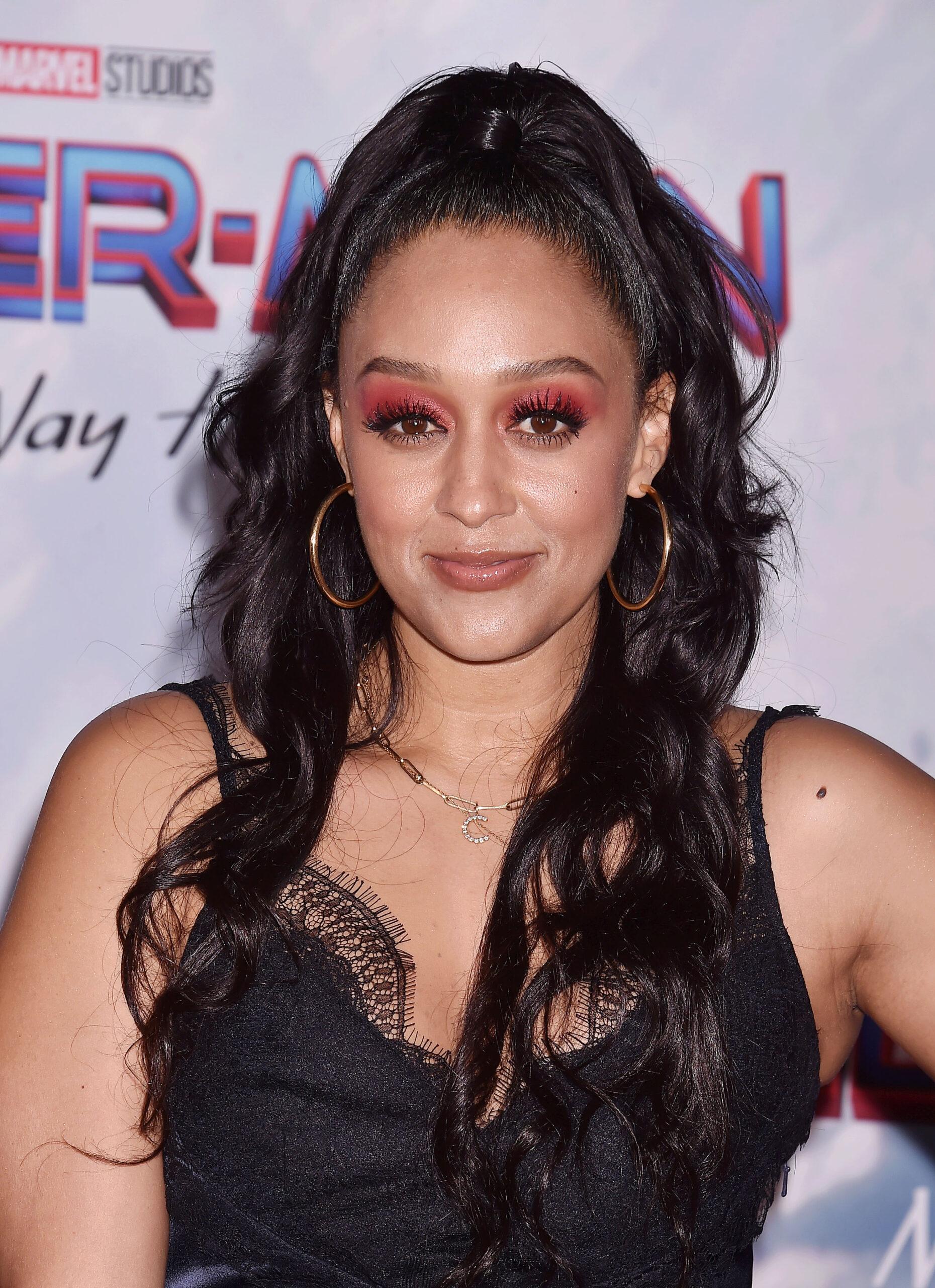 Tia Mowry at Sony Pictures' "Spider-Man: No Way Home" Los Angeles Premiere
