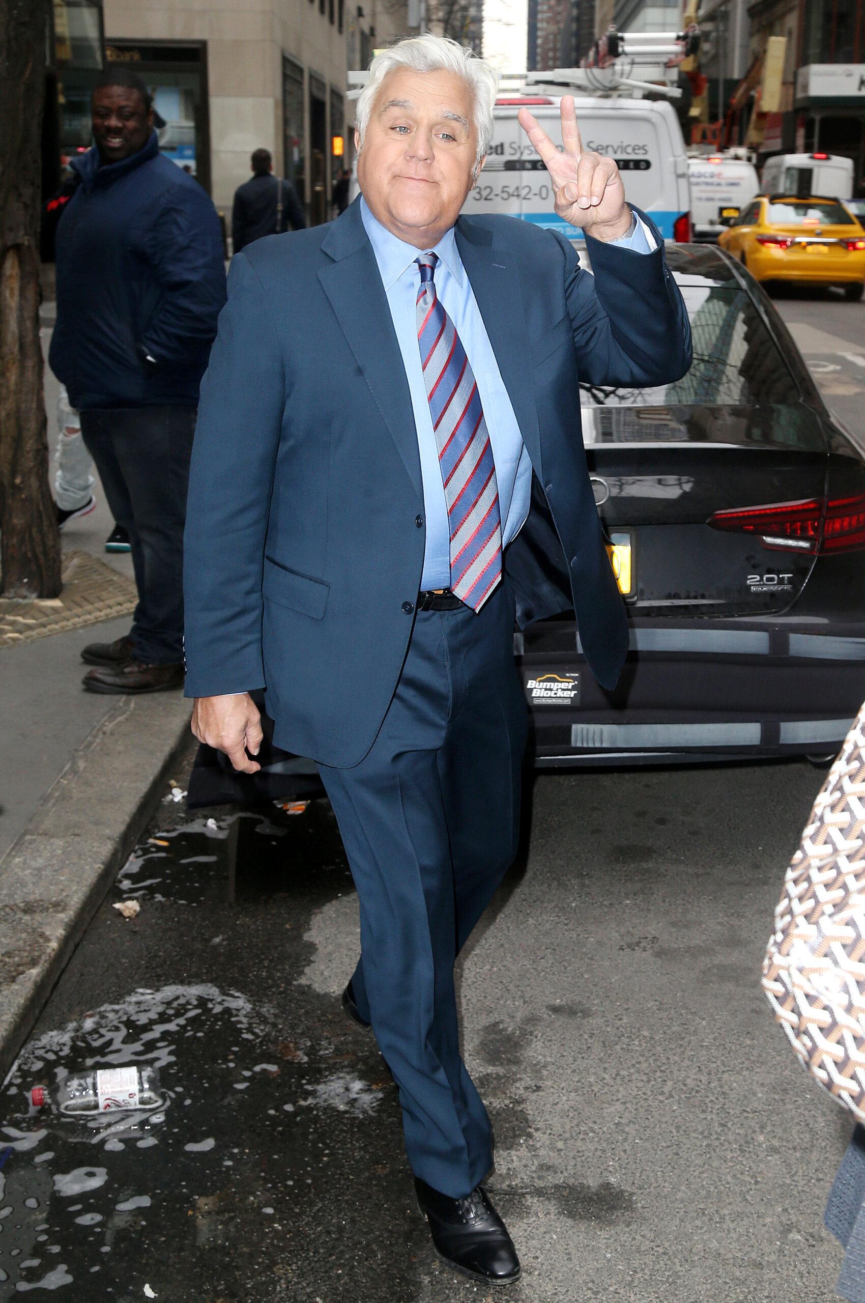 Jay Leno at Today Show in New York