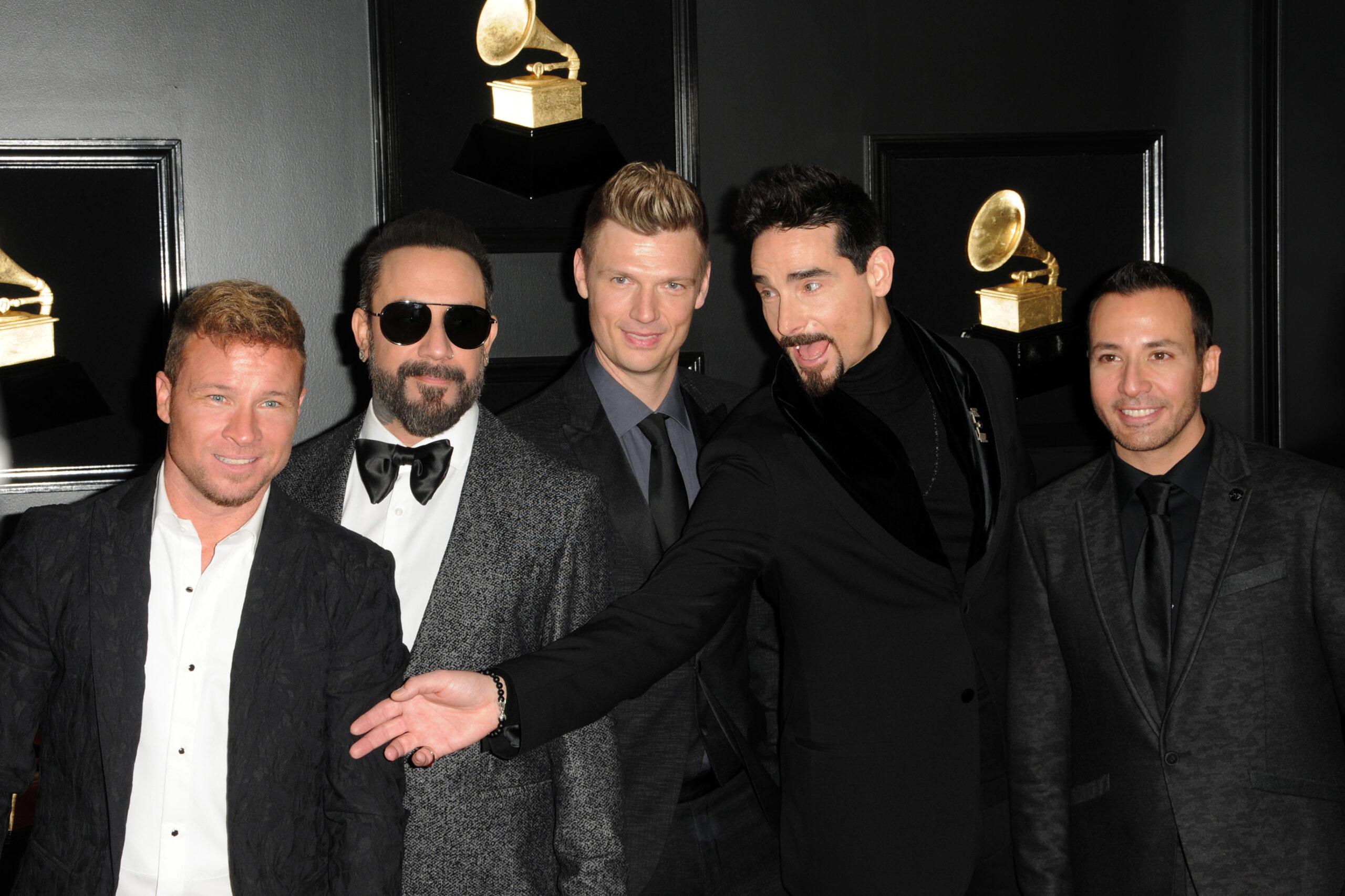 Backstreet Boys at the 61st Grammy Awards - Los Angeles