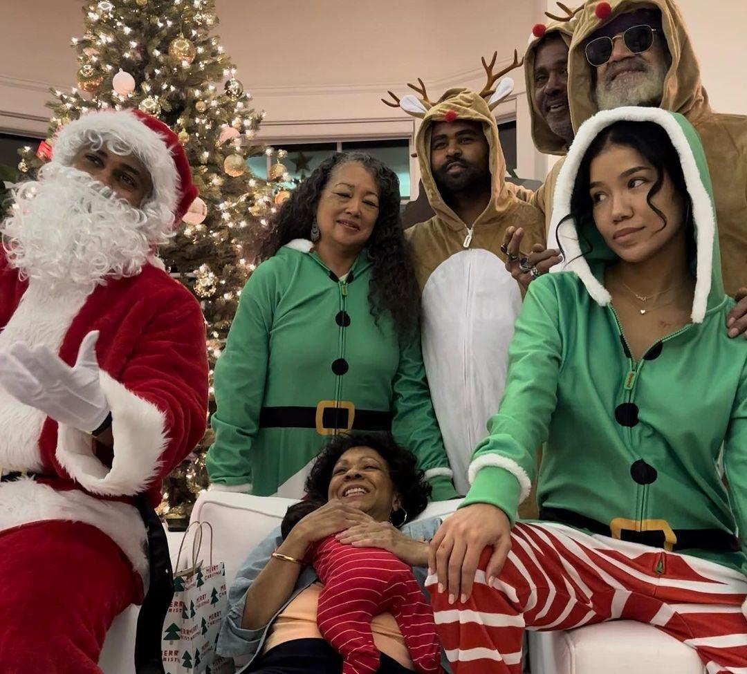 Big Sean and Jhene Aiko celebrate son's first Christmas