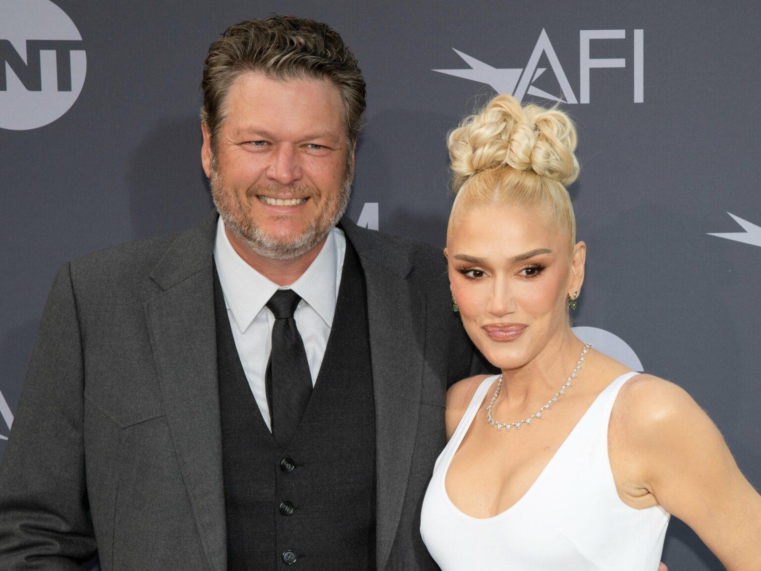 Gwen Stefani And Blake Shelton Spotted At Disneyland