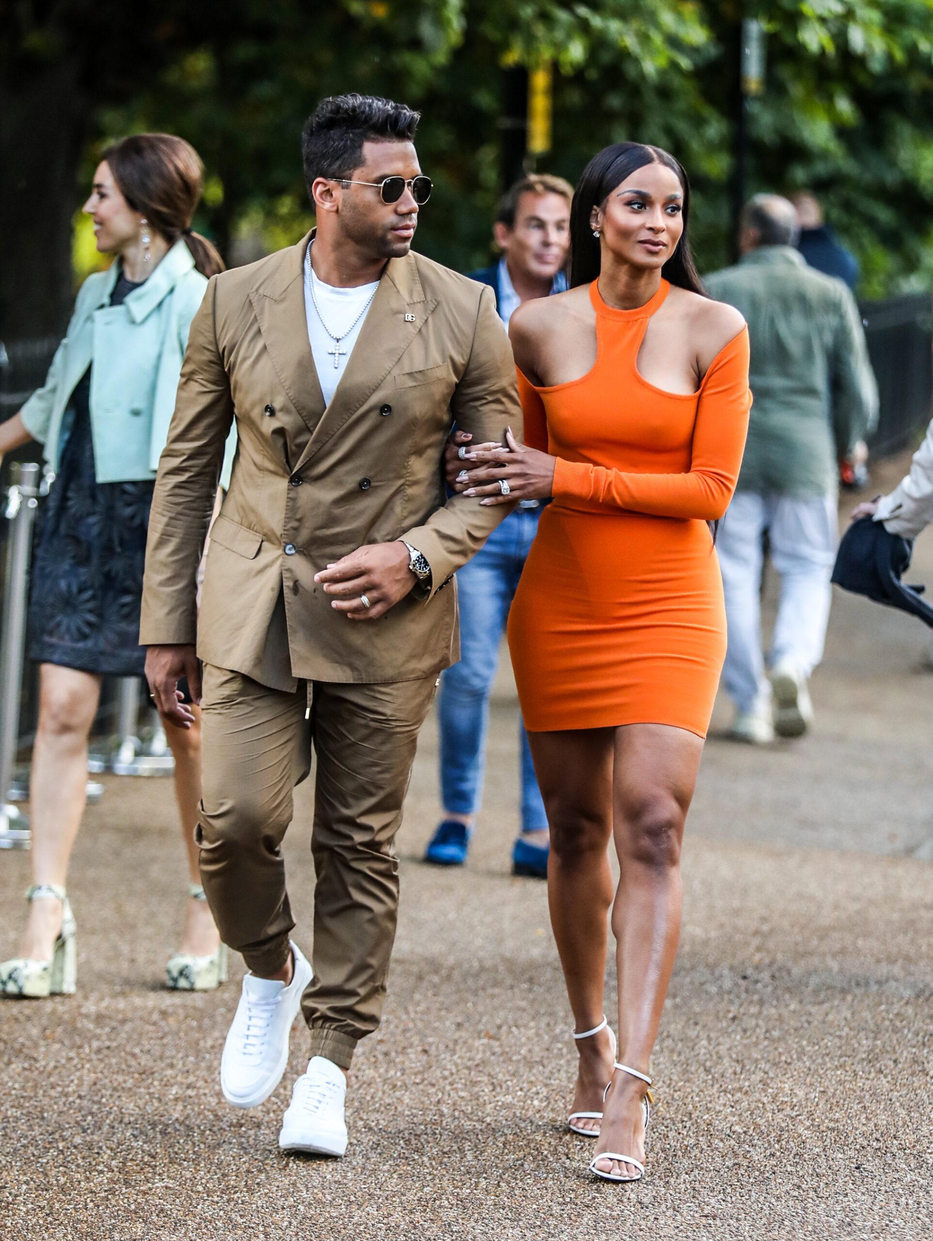Ciara & Russell Wilson at the Serpentine Summer Evening