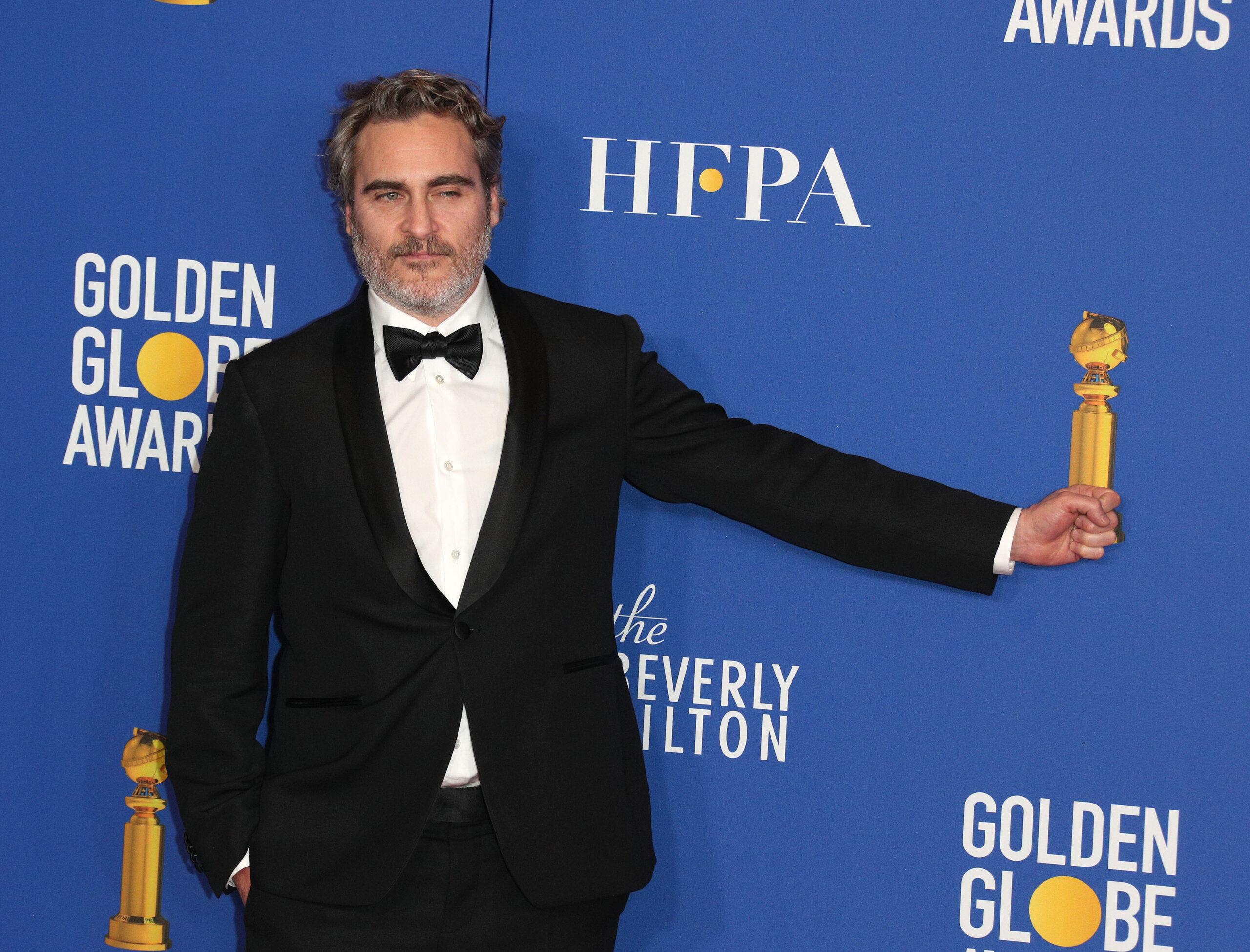 Joaquin Phoenix at 77th Annual Golden Globe Awards - Press Room