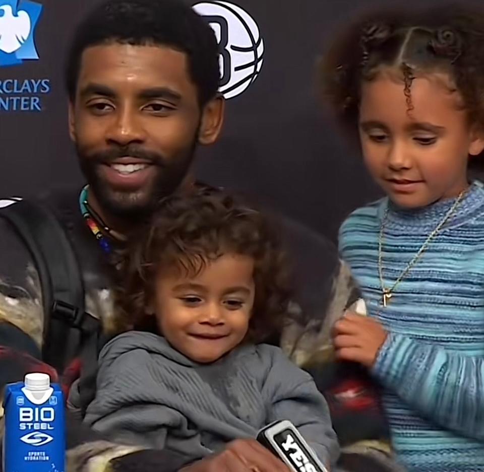 Kyrie Irving and kids