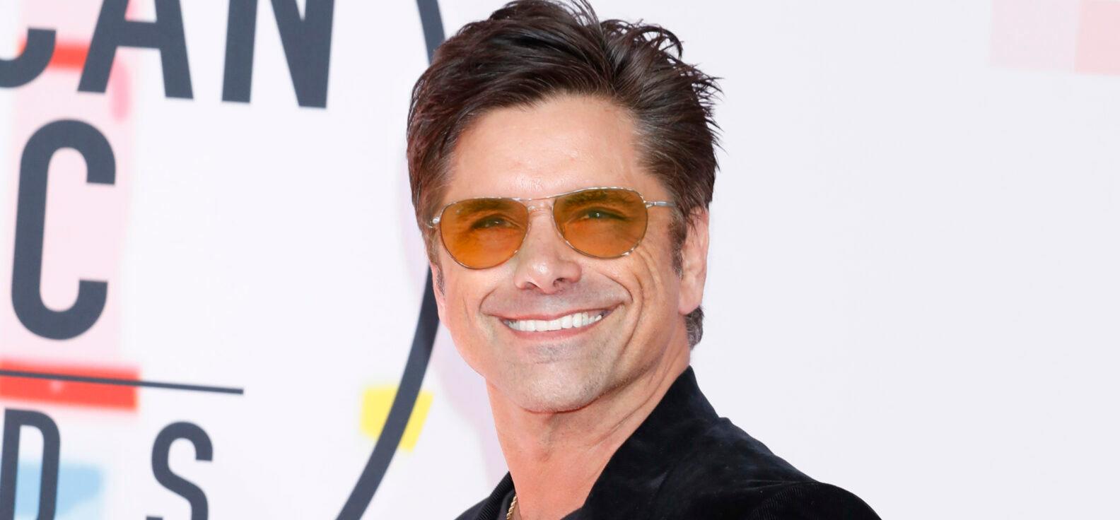 John Stamos Wages War Against Glitter During Christmas Holiday!