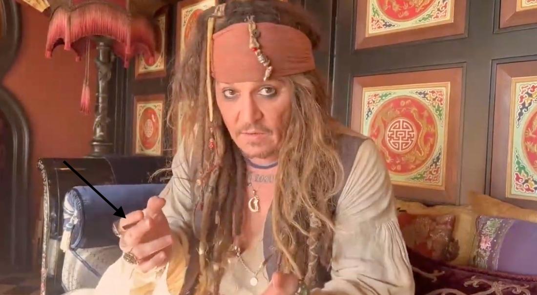 Johnny Depp Blunt Jack Sparrow