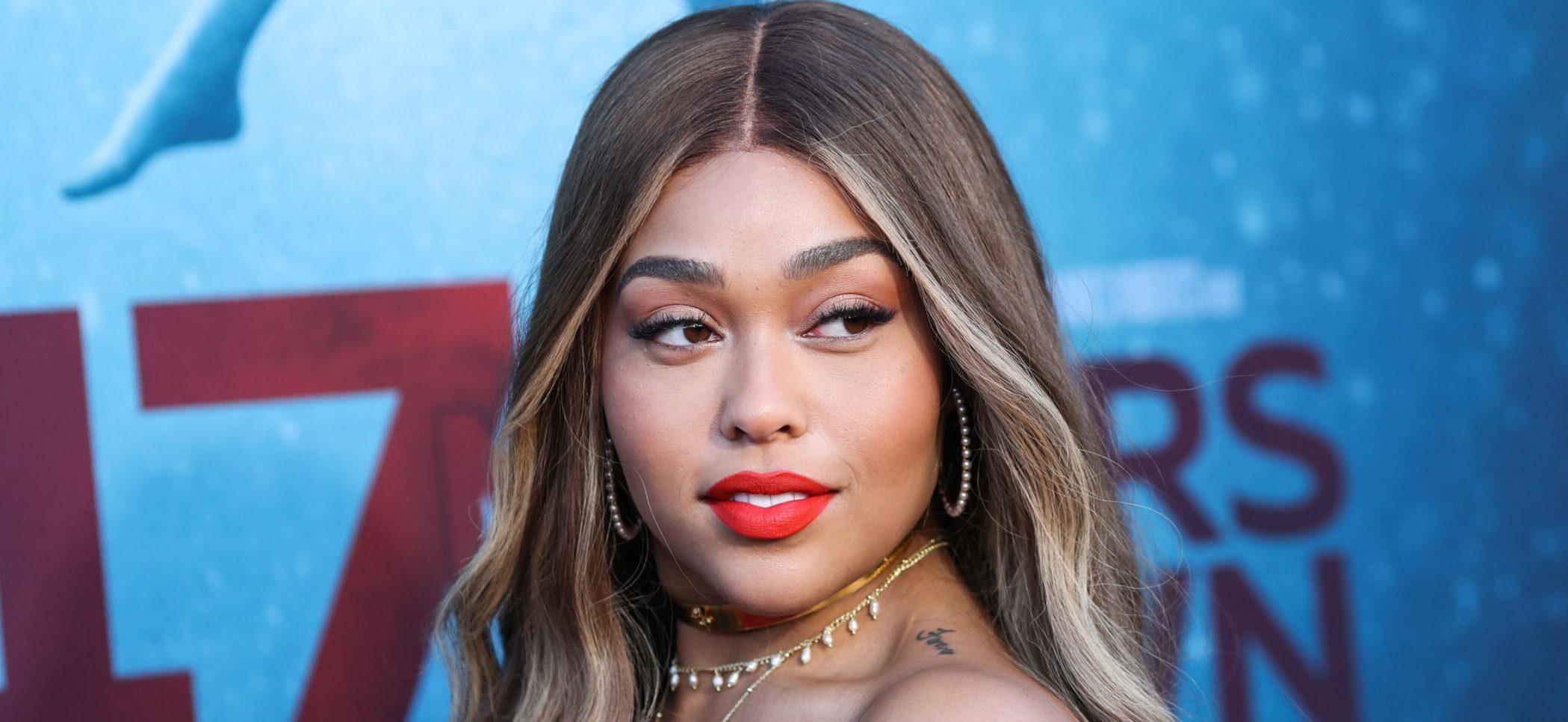 Jordyn Woods Stuns In Color Illusion Dress For ‘Avatar 2’ Premiere