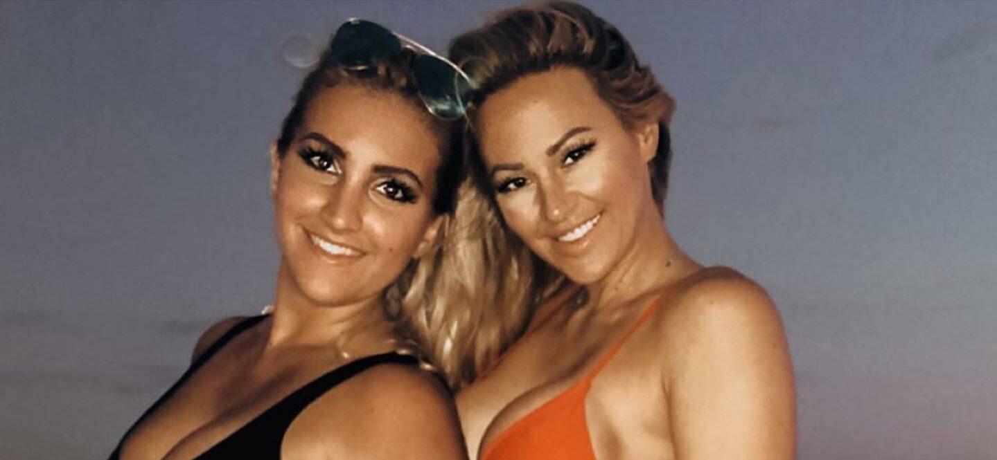 Kindly Myers And Her Sister Twin In Sheer Lingerie For Birthday Fun