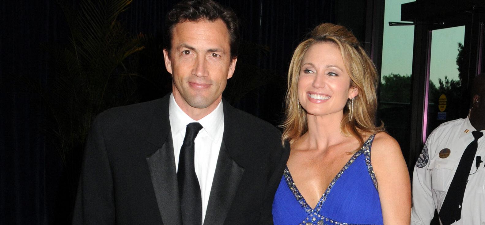 Fans Encourage Amy Robach’s Husband, Andrew Shue, To ‘RUN’ Away