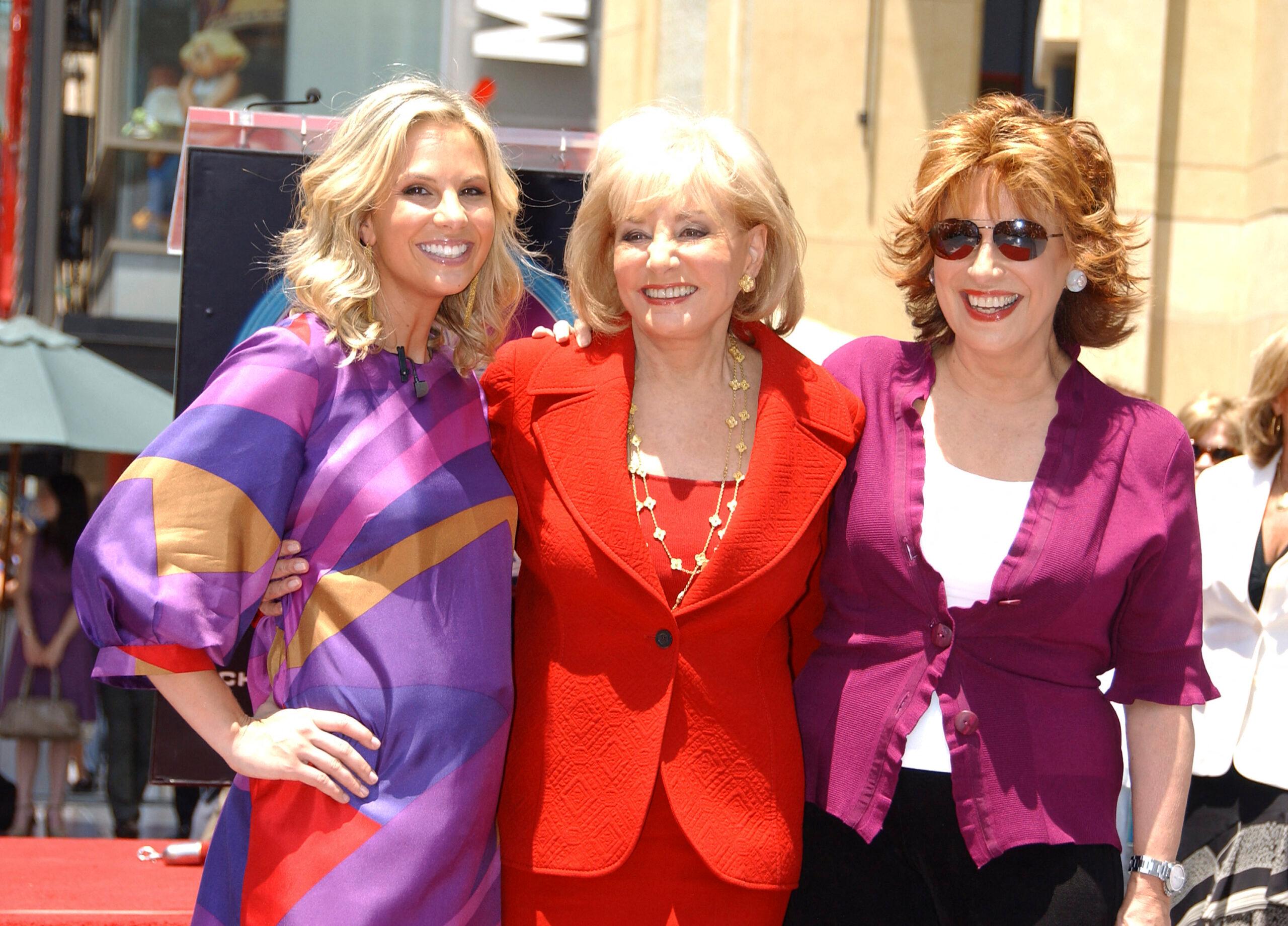 Barbara Walters and "The View" cohosts