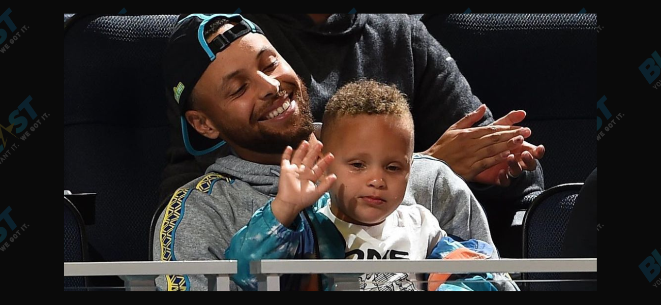 NBA Star Stephen Curry’s Son Canon Steals The Show During Postgame Interview