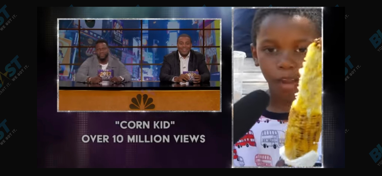 Corn Kid Thinks He’s Being Interviewed By Kenan And Kel, Much To Kevin Hart’s Surprise!