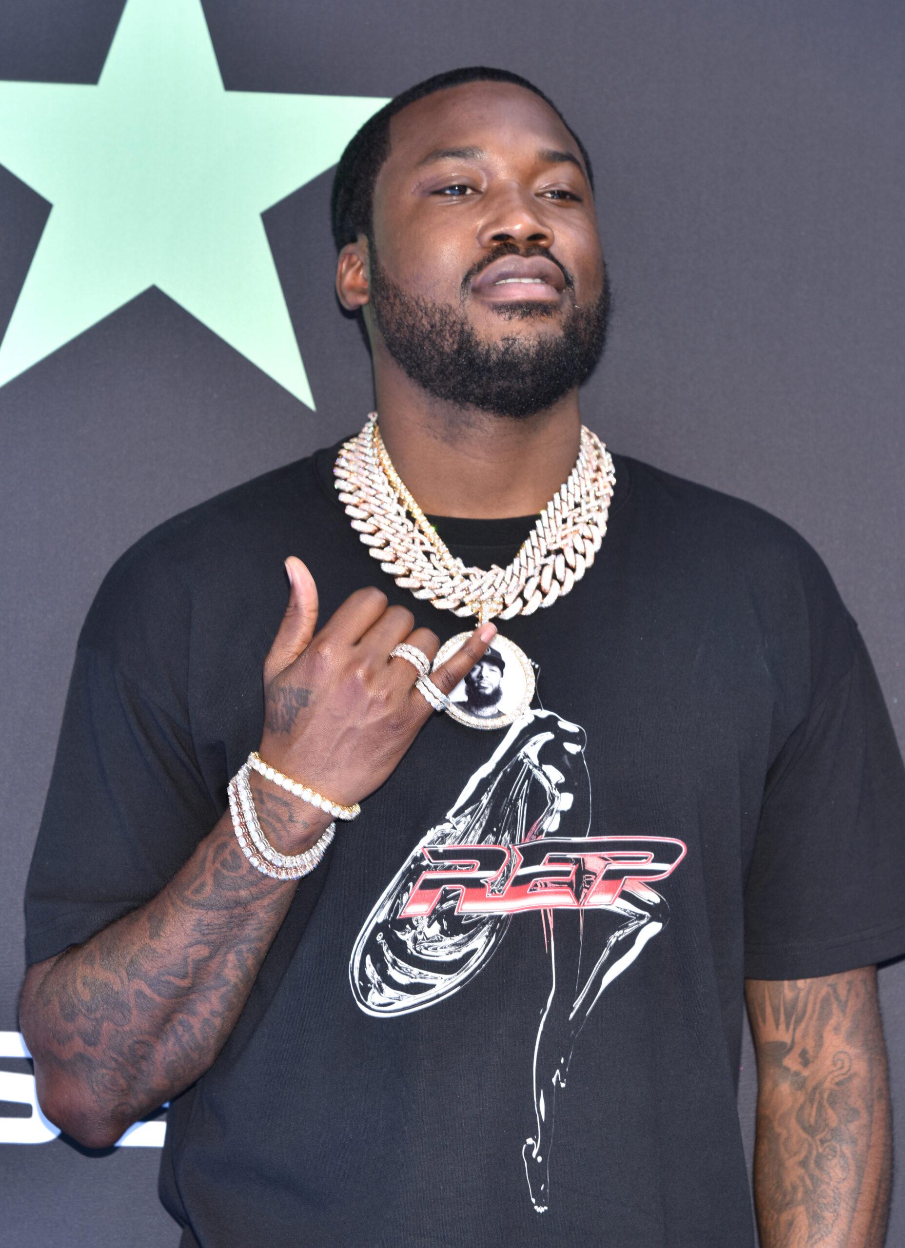 Meek Mill attends the 19th annual BET Awards in Los Angeles