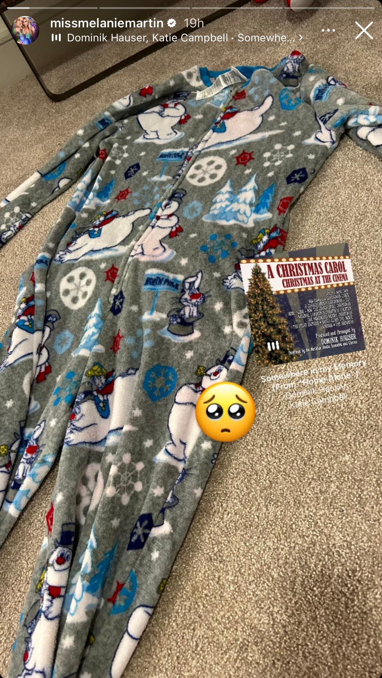 Melanie Martin Talks Matching Onesie With Late Aaron Carter