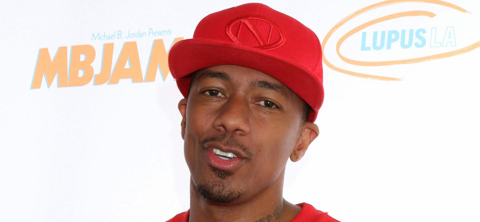 Nick Cannon Bonds With Daughter Halo In Matching Pink Outfits