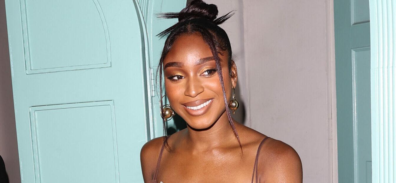 Normani was seen leaving a Dolce & Gabbana dinner at Olivetta in West Hollywood, CA