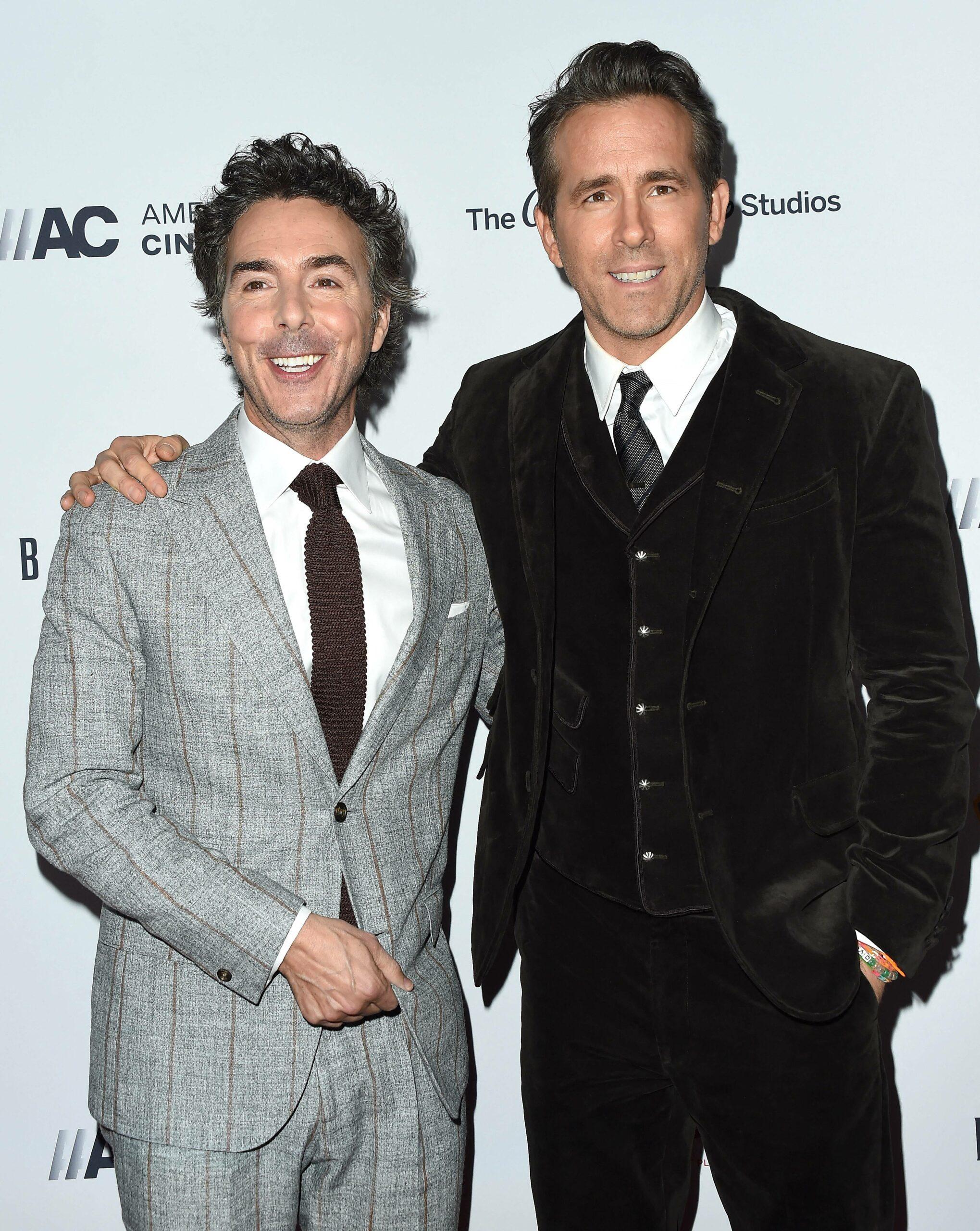 Shawn Levy and Ryan Reynolds at the American Cinematheque Awards Honoring Ryan Reynolds