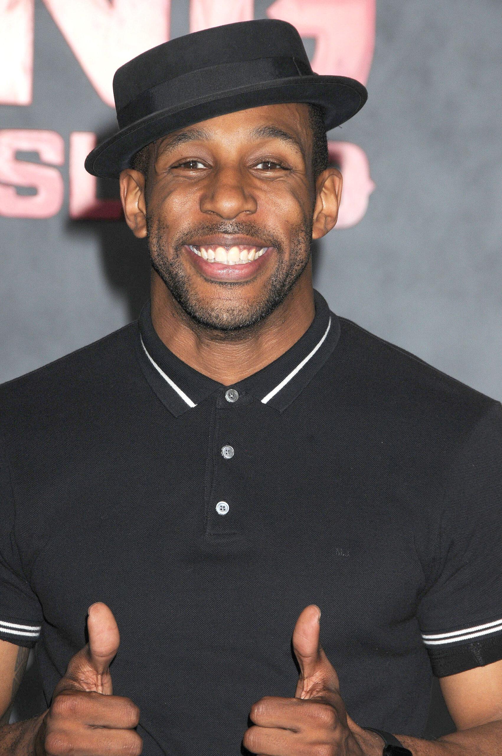 Stephen tWitch Boss Celebrities arrive at the 'Kong: Skull Island' premiere in Hollywood