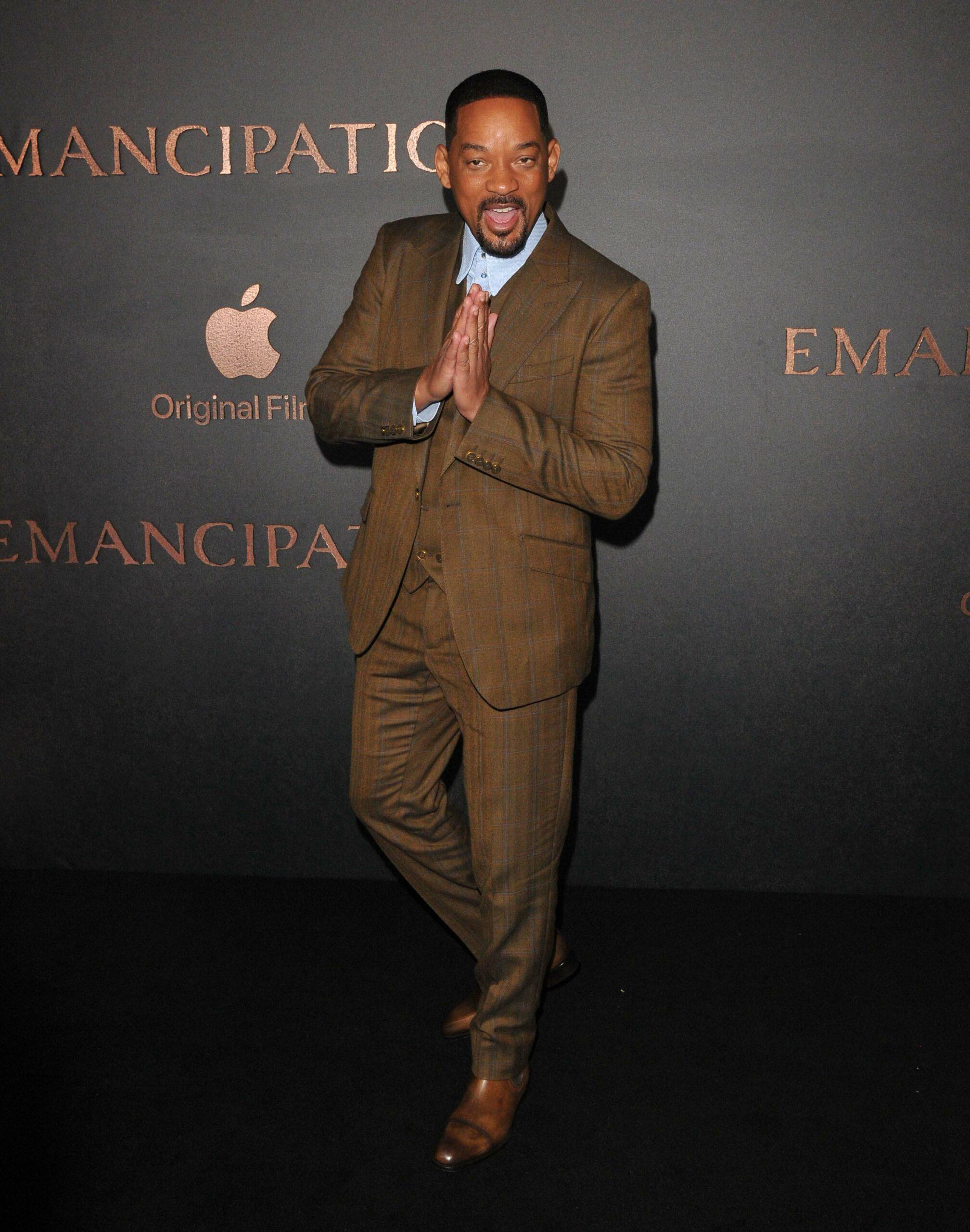 Will Smith at 'Emancipation' UK film premiere