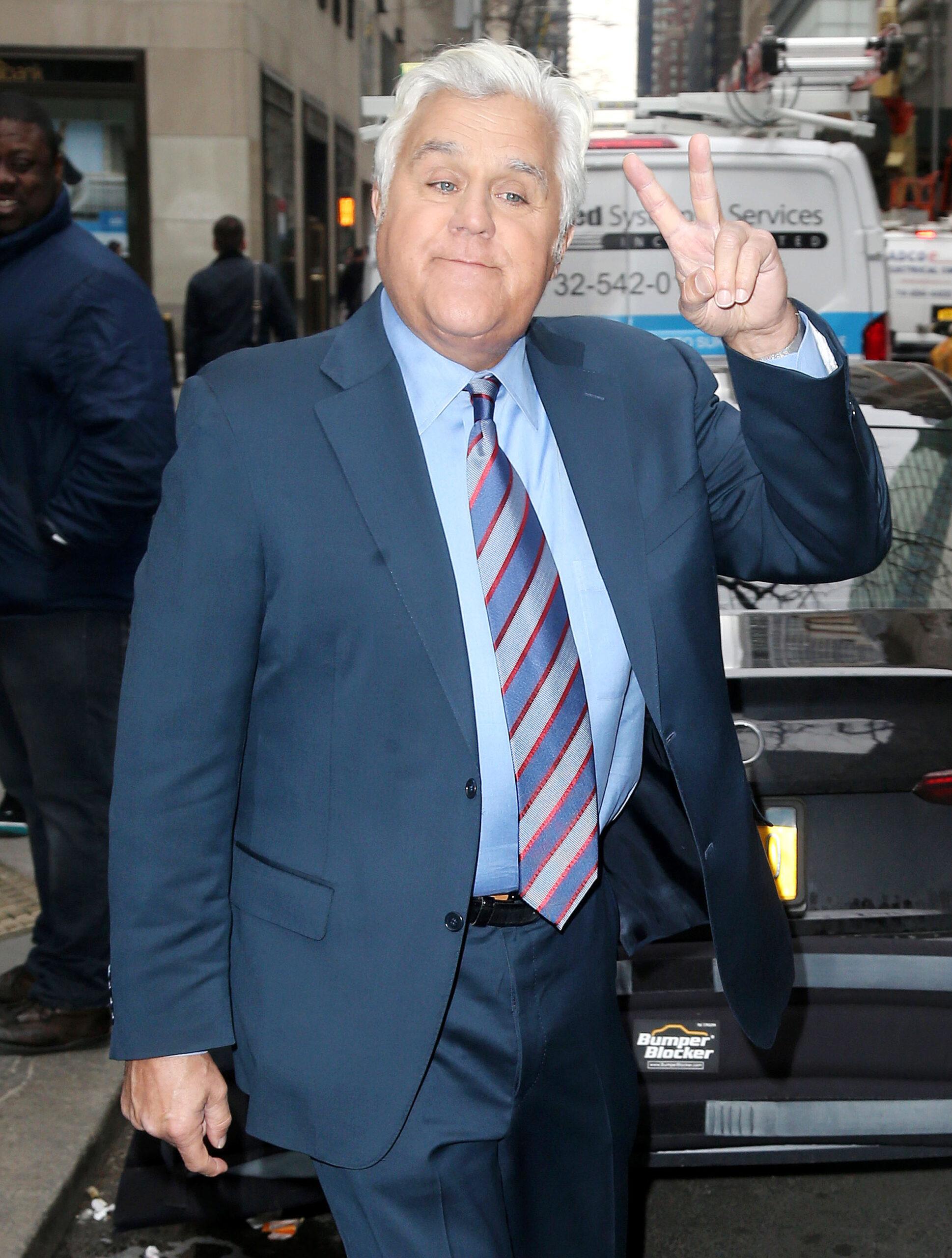 Jay Leno at Today Show in New York