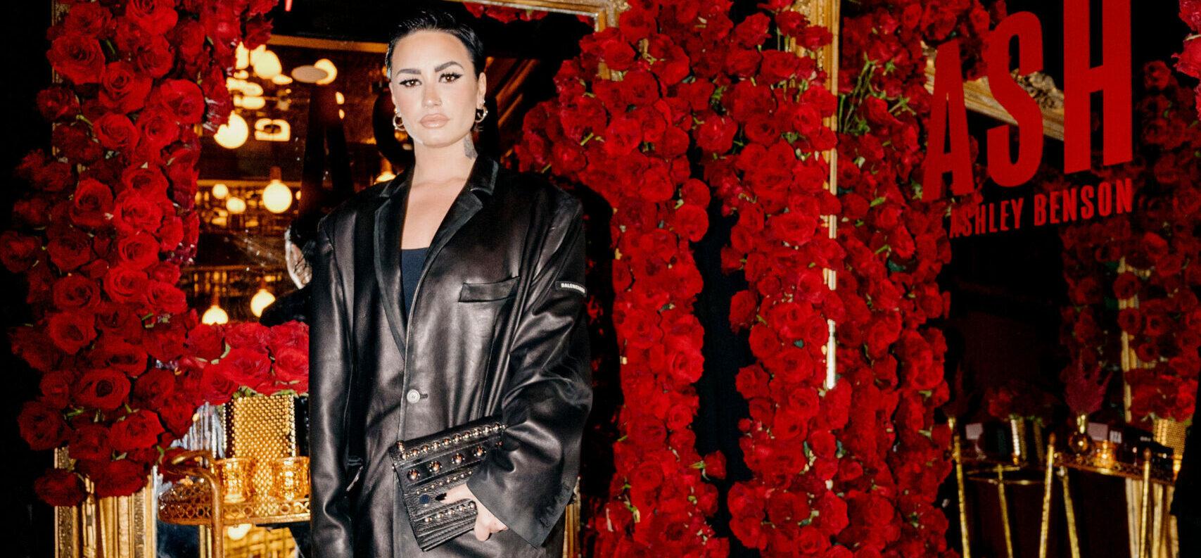 Demi Lovato Loves Up On Boyfriend At ‘The Happiest Place On Earth’