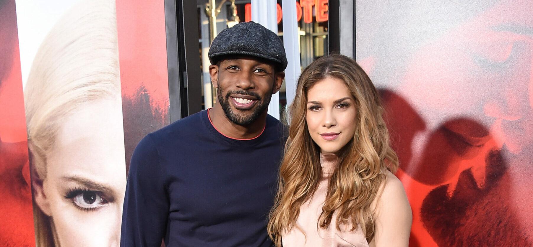 tWitch and Allison Holker arrive at the 'Unforgettable' film premiere