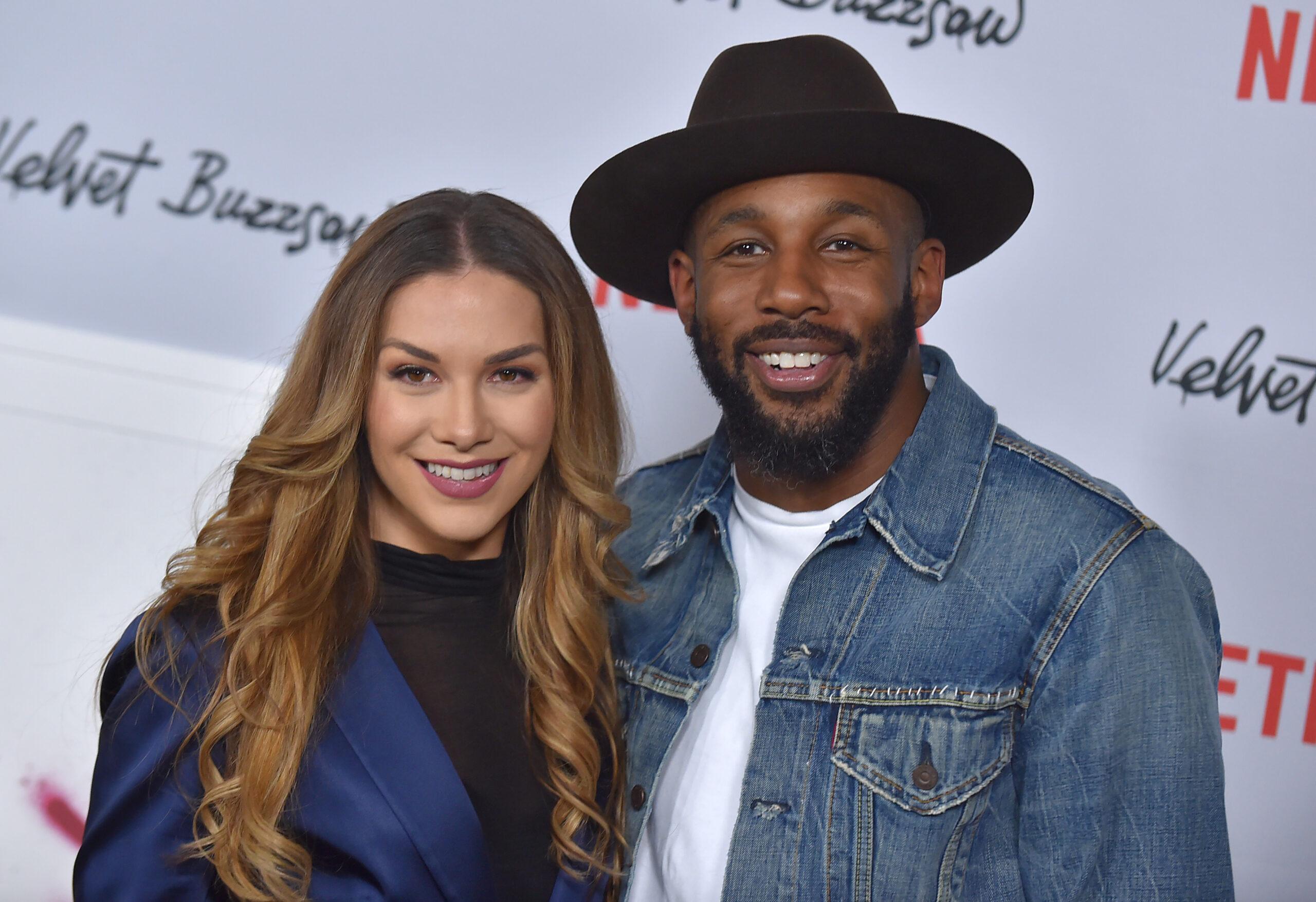 Allison Holker and tWitch Netflix's 'Velvet Buzzsaw' Premiere