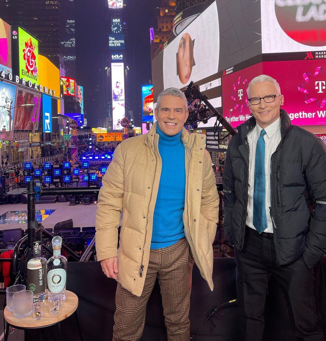 Anderson Cooper and Andy Cohen