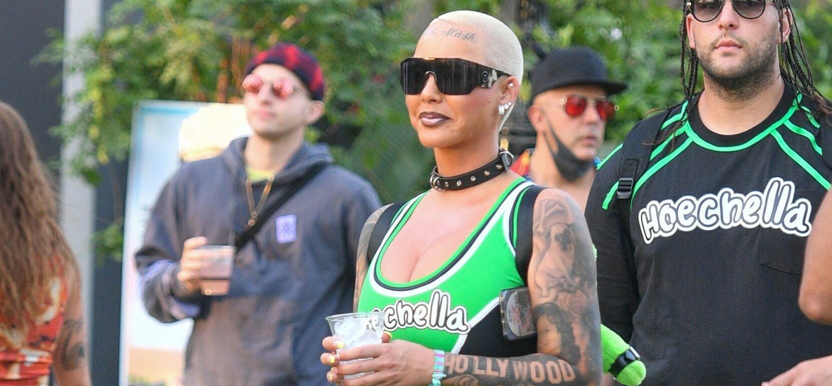Amber Rose Embraces Idea Of Being A Lesbian, Done With ‘Gross Men’