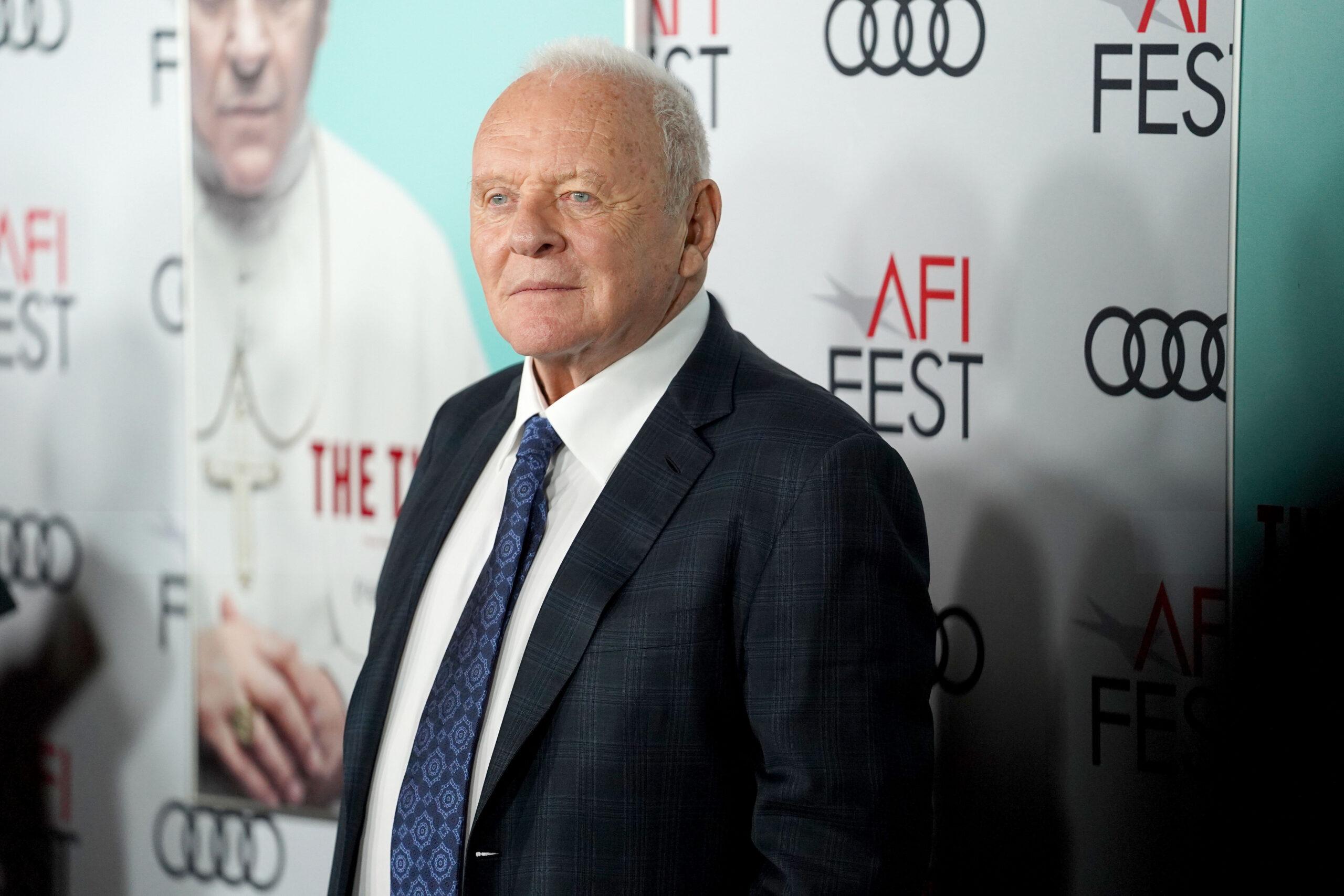Anthony Hopkins at the 2019 AFI Fest's " The Two Popes" Los Angeles Premiere