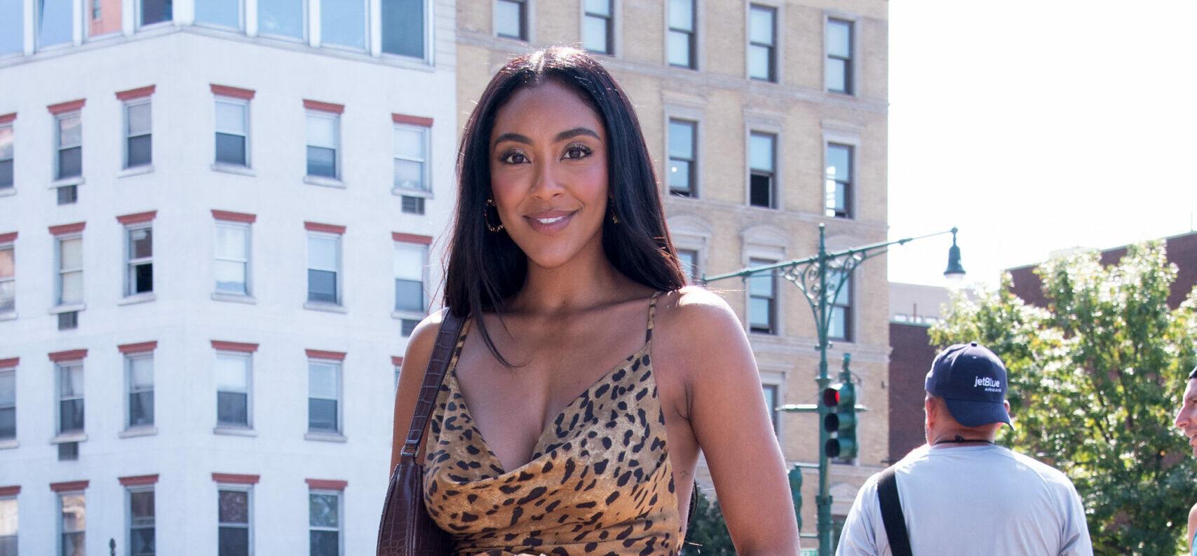 Tayshia Adams NYFW Bronx and Banco -Arrivals