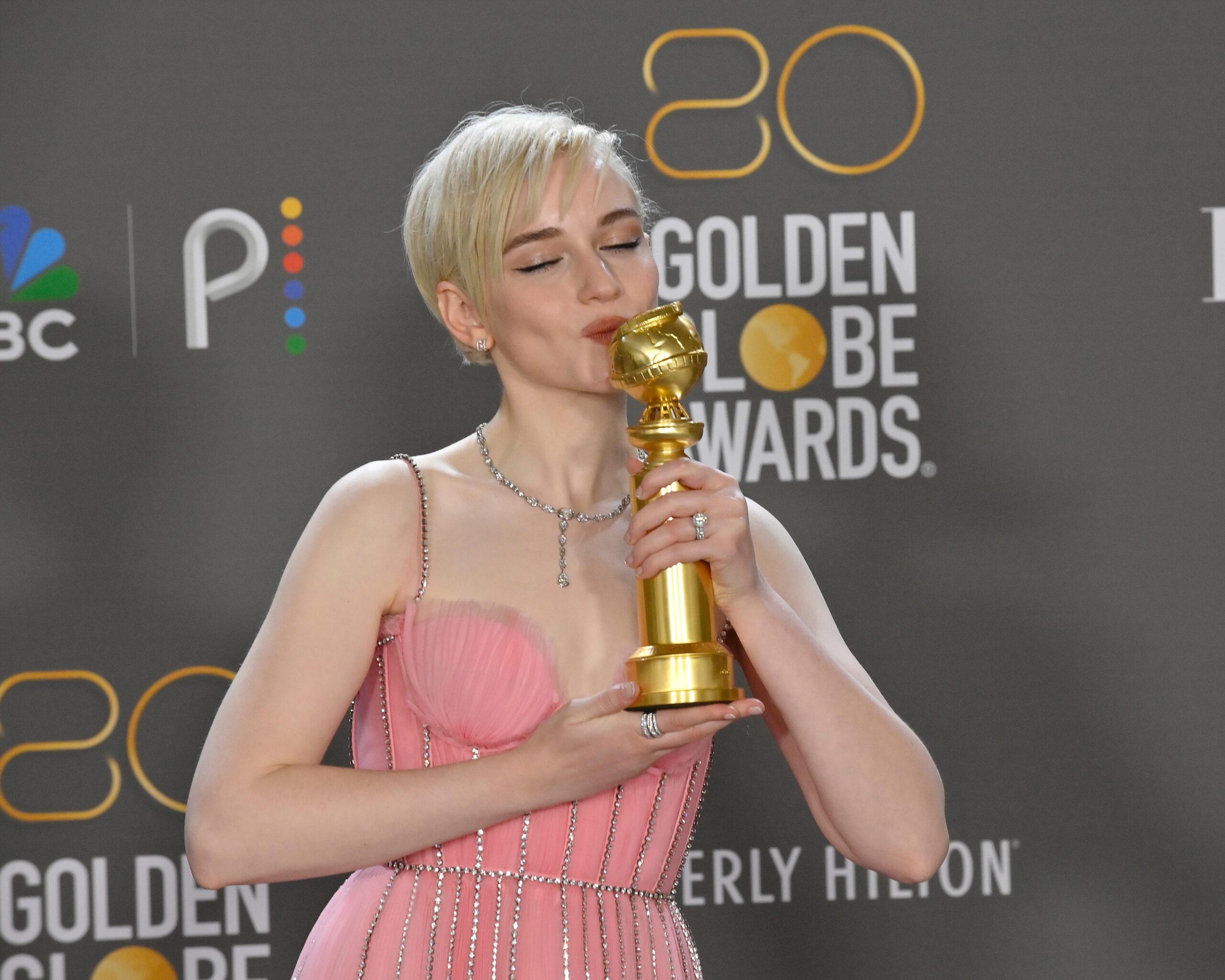 Julia Garner Wins Best Actress Award at the Golden Globes