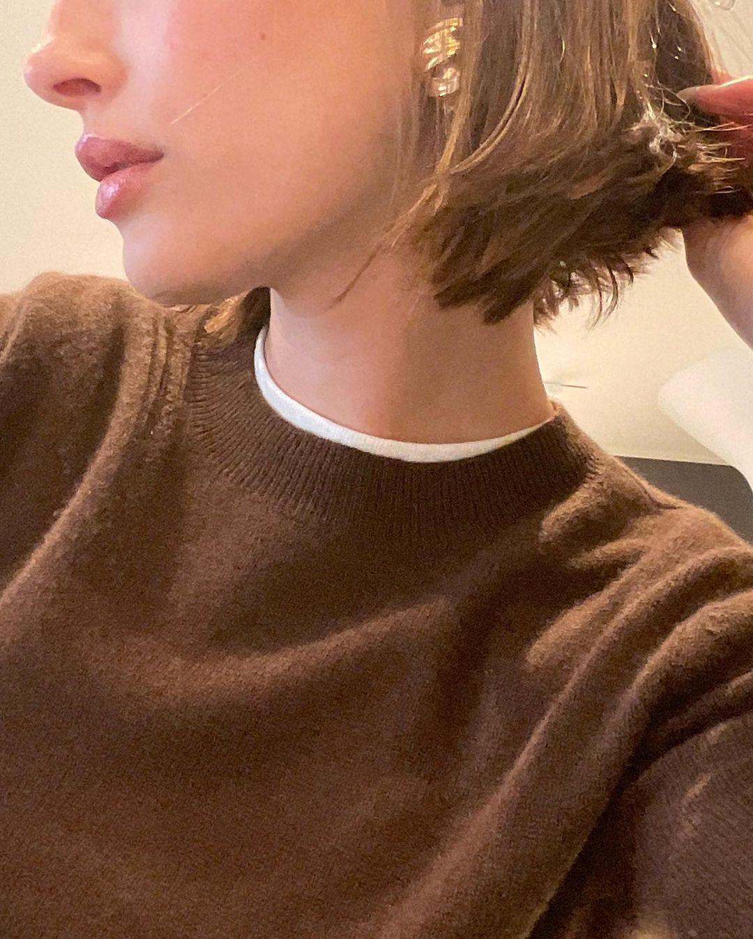 Hailey Bieber Shows Off New Daring Bob Haircut