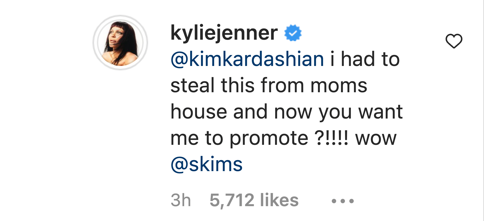 Kim Kardashian trolls Kylie Jenner