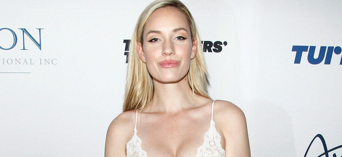 Golfer Paige Spiranac In Low-Cut Top Teases Her NEW Website!