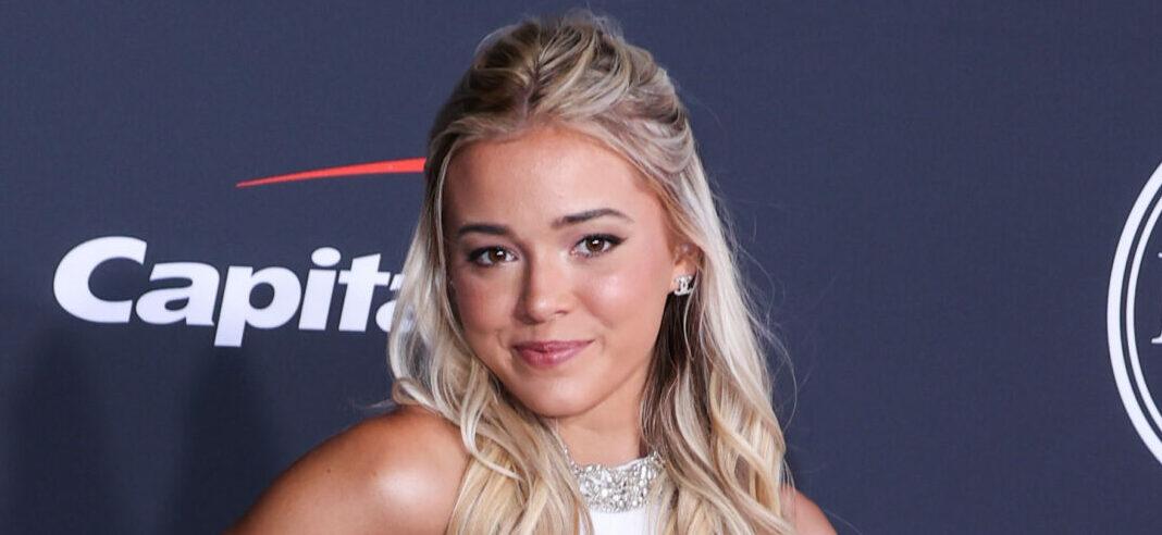 Olivia Dunne Performs Gymnastics Flip On The Beach In Her Tiny Bikini