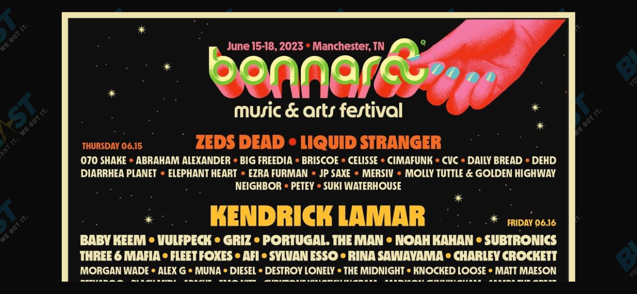 The 2023 Bonnaroo Lineup Is Here!