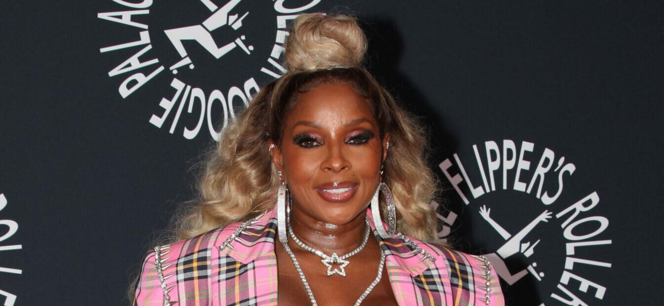 Mary J. Blige Shines In A Diamond-Encrusted Mini Dress On Her Birthday
