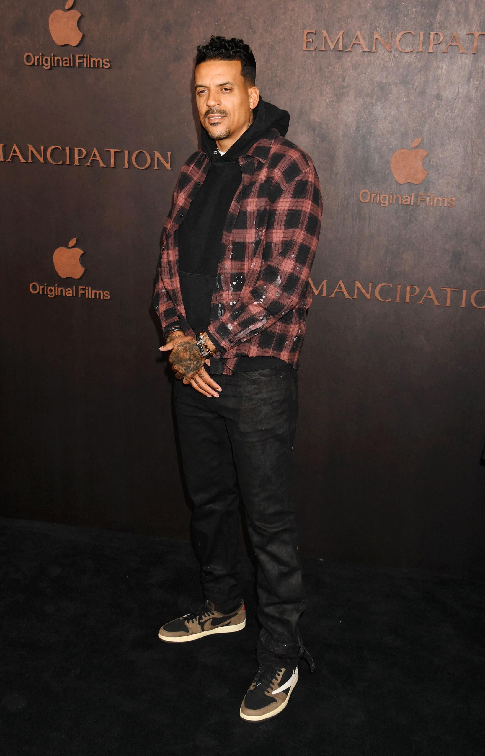 Matt Barnes at the Apple Original Films' "Emancipation" Los Angeles Premiere - Arrivals