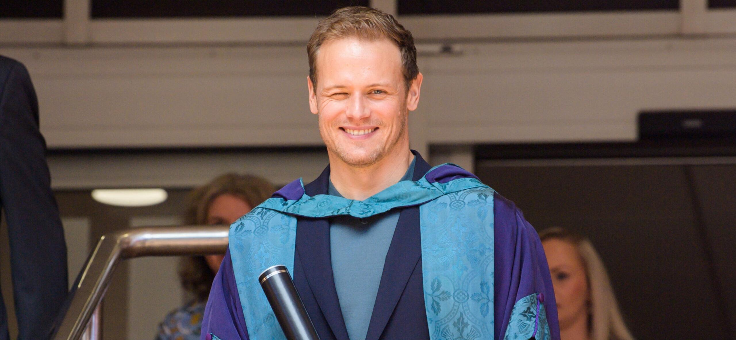 Sam Heughan from Outlander getting honorary degree in Glasgow